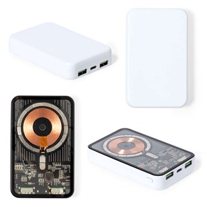 Powerbank sans fil bramson de 15w magsafe magnétique de 5.000 mah.