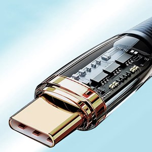 Câble usb-c vers lightning pd20w. Longueur : 0,25 mètres, od 3,5mm.