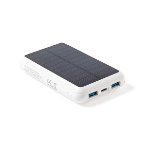 Power bank solaire sans fil 15w. Magnétique. 8000 mah. 2 sorties usb et 1 type c