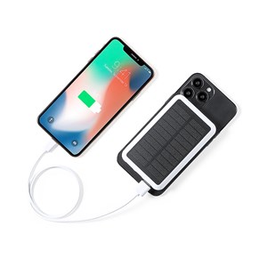 Power bank solaire sans fil 15w. Magnétique. 8000 mah. 2 sorties usb et 1 type c