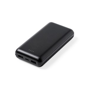 Power bank 20000 mah. 2 sorties usb et 1 type c. Entrée type c. Câble non inclus