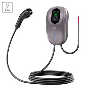 Station de charge monophasée s02. Pour voitures électriques ac pour la maison.