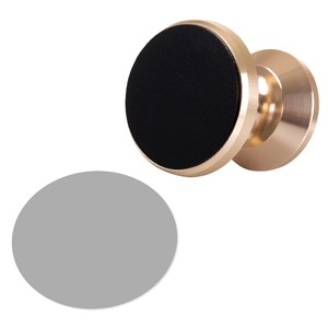 Support magnétique pour voiture avec rotation 360 et réglage de l'inclinaison.