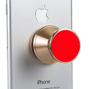 Support magnétique pour voiture avec rotation 360 et réglage de l'inclinaison.