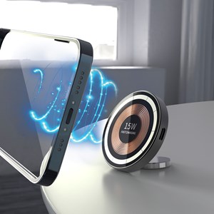 Base de chargement pliable 2 en 1. Base magsafe 15w et chargeur apple watch.