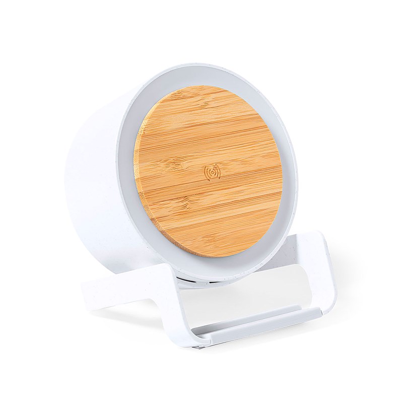 Lampe chargeur multifonction sans fil 10w. 12 leds. 3 positions de lumière.