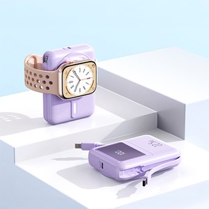 Powerbank 10.000mah avec charge rapide pd22,5w et charge sans fil de 15w.