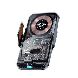 Chargeur pour voiture qi 15w c11 avec rotation à 360°. Pour prise d'air.