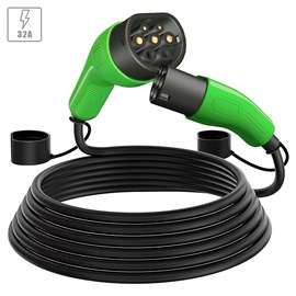 Câble de charge monophasé pour véhicules électriques de type 2 à type 2.