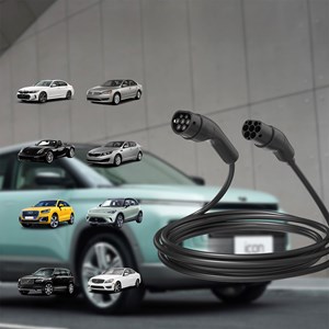Câble de charge monophase pour véhicules électriques de type 2 à type 2.