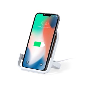 Chargeur nature en bambou et en tige de blé sans fil 10w. Charge rapide