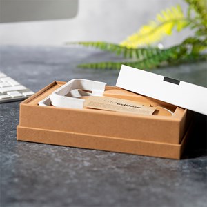 Chargeur nature en bambou et en tige de blé sans fil 10w. Charge rapide