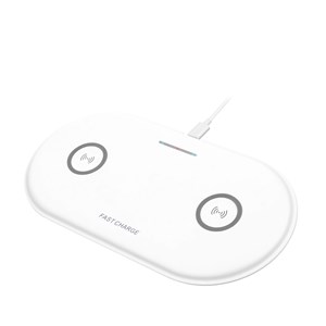 Chargeur sans fil qi compatible avec la charge rapide fast charge, 15w.