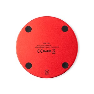 Chargeur en aluminium, sans fil 15w charge rapide et câble type c.