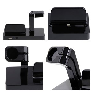 Base de chargement pour apple iphone, connexion lightning 8 pins.