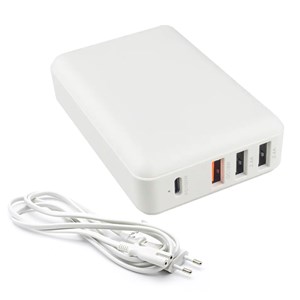 Chargeur usb avec sortie pd100w + qc3.0 18w + double sortie 2.4a