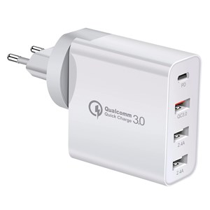 Chargeur usb pd48w. Sorties pd30w+qc3.0 18w+2.4a. Prise : us&nbsp;eu