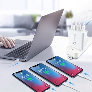 Chargeur usb pd48w. Sorties pd30w+qc3.0 18w+2.4a. Prise : us&nbsp;eu