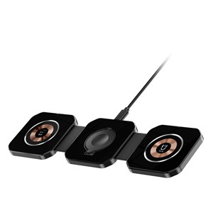 Chargeur sans fil 3 en 1 j-m20, magsafe. Pour smartphone 15w.