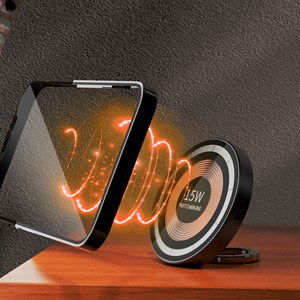 Base de chargement pliable magsafe 15w avec fonction support.