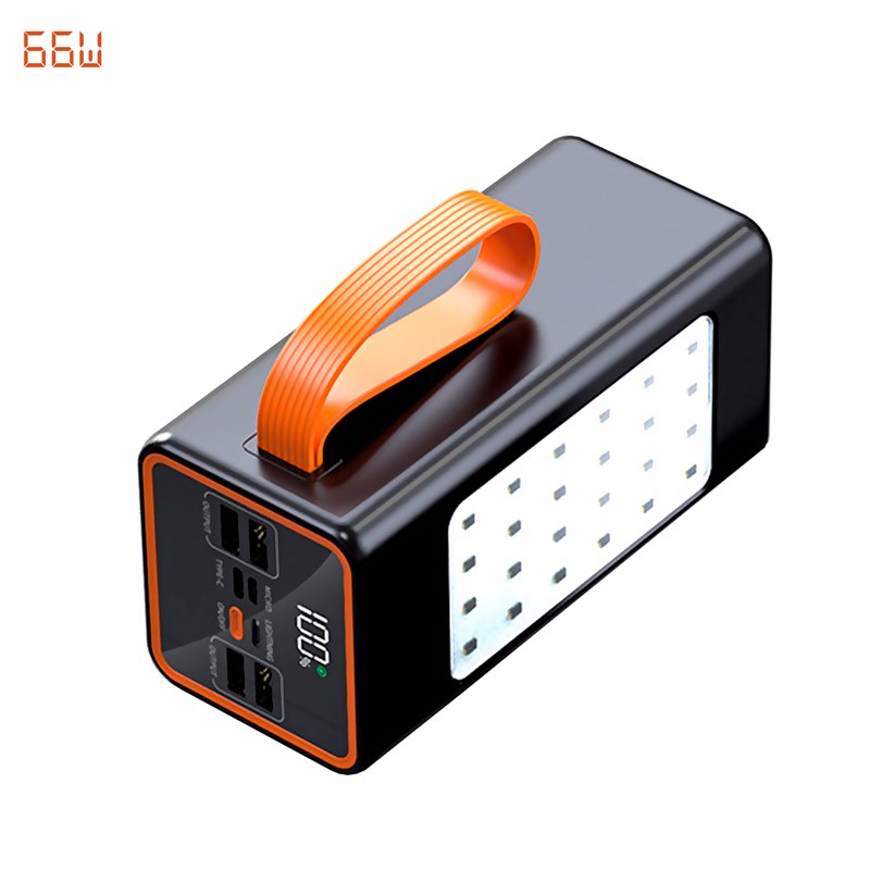 Powerbank 50.000mah avec charge rapide pd22,5w, 4 ports usb.