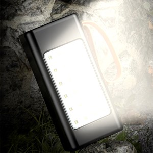 Powerbank 50.000mah avec charge rapide pd22,5w, 4 ports usb.