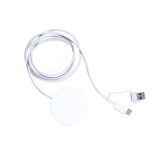 Chargeur sans fil transparent 15w. Magnétique magsafe.