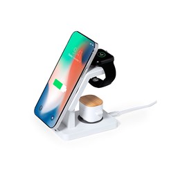 Chargeur sans fil 3 en 1 de 15w. Magnétique magsafe.