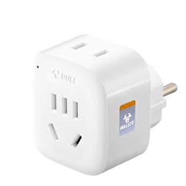 Adaptateur de prise américain à européen.