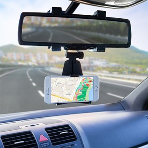 Support de mobile pour rétroviseur