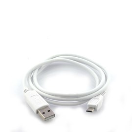 Câble micro usb 2.0 1 mètre blanc