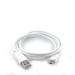 Câble micro usb 2.0 1 mètre blanc
