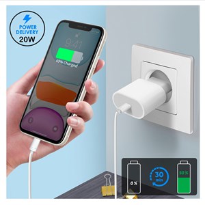 Adaptateur secteur usb-c de 20 w