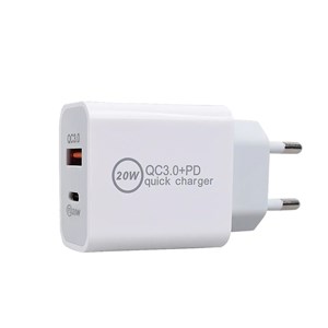 Chargeur usb + usb-c pd20w