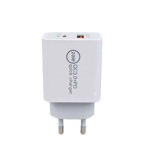 Chargeur usb + usb-c pd20w