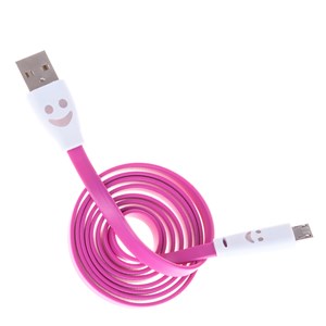 Câble plat micro usb smile
