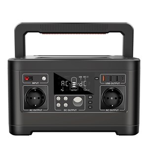 Station d'énergie portable a5, 500w, 15v &nbsp; 6a. Taille : 30.6x20 x17.6cm