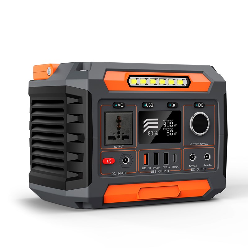 Station d'énergie portable a3b, 300w, 15v &nbsp; 3a. Taille : 21x15.5x16.5cm