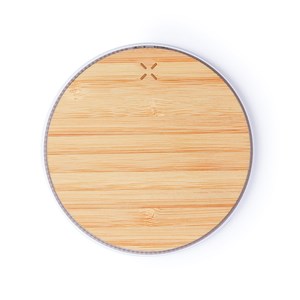 Chargeur nature bambou sans fil 10w.