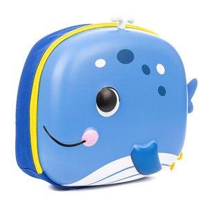 Sac à dos pour enfants avec un design de baleine.