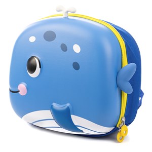 Sac à dos pour enfants avec un design de baleine.