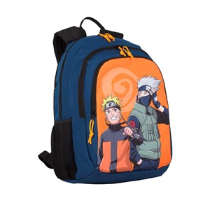 Naruto sac à dos primaire à double compartiment, grande capacité et adaptable.