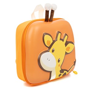 Sac à dos pour enfants avec un design de girafe. Avec un dos.