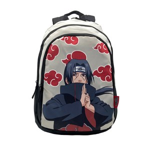 Naruto itachi sac à dos primaire double compartiment + chariot avec protection.