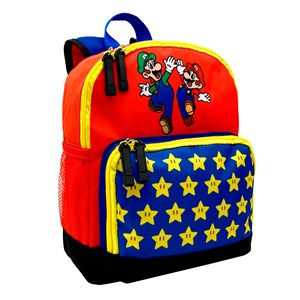 Super mario mini sac à dos pré scolaire. Intérieur entièrement doublé.