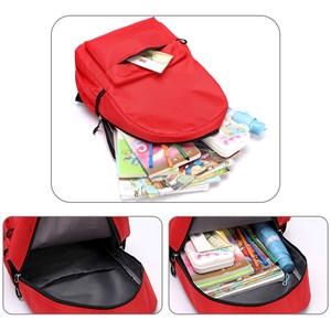 Sac à dos de 40 cm en polyester 210d résistant.