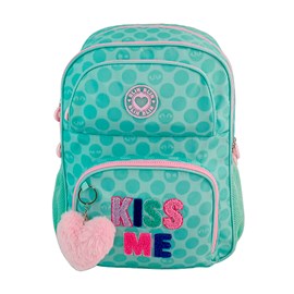 Sac à dos primaire blin blin kiss me avec double compartiment adaptable.