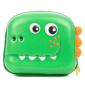 Sac à dos enfant avec design de dinosaure. Avec dossier et bretelles rembourrés.