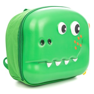 Sac à dos enfant avec design de dinosaure. Avec dossier et bretelles rembourrés.