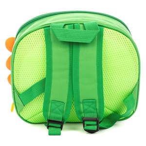 Sac à dos enfant avec design de dinosaure. Avec dossier et bretelles rembourrés.